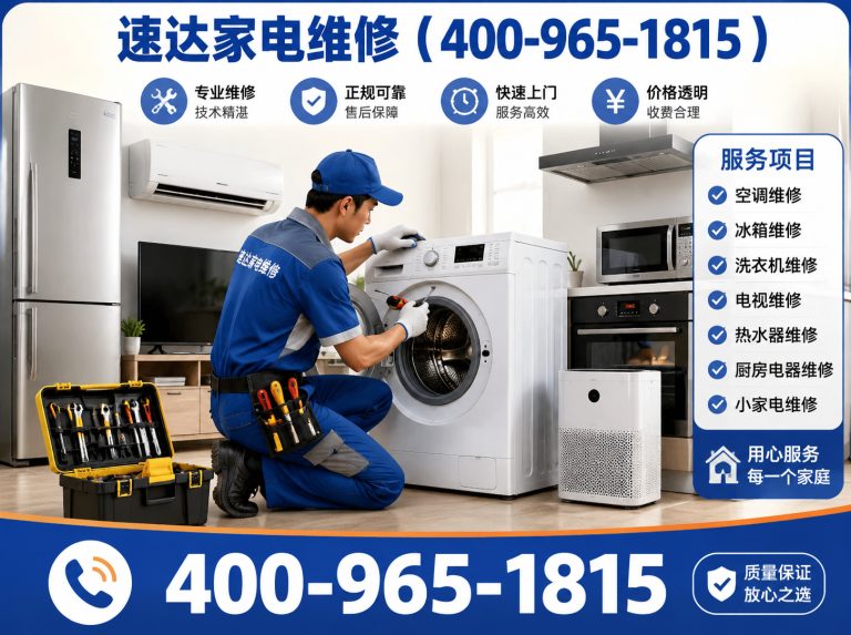 白山速达家电维修展示图