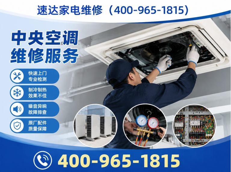 白山空调维修展示图